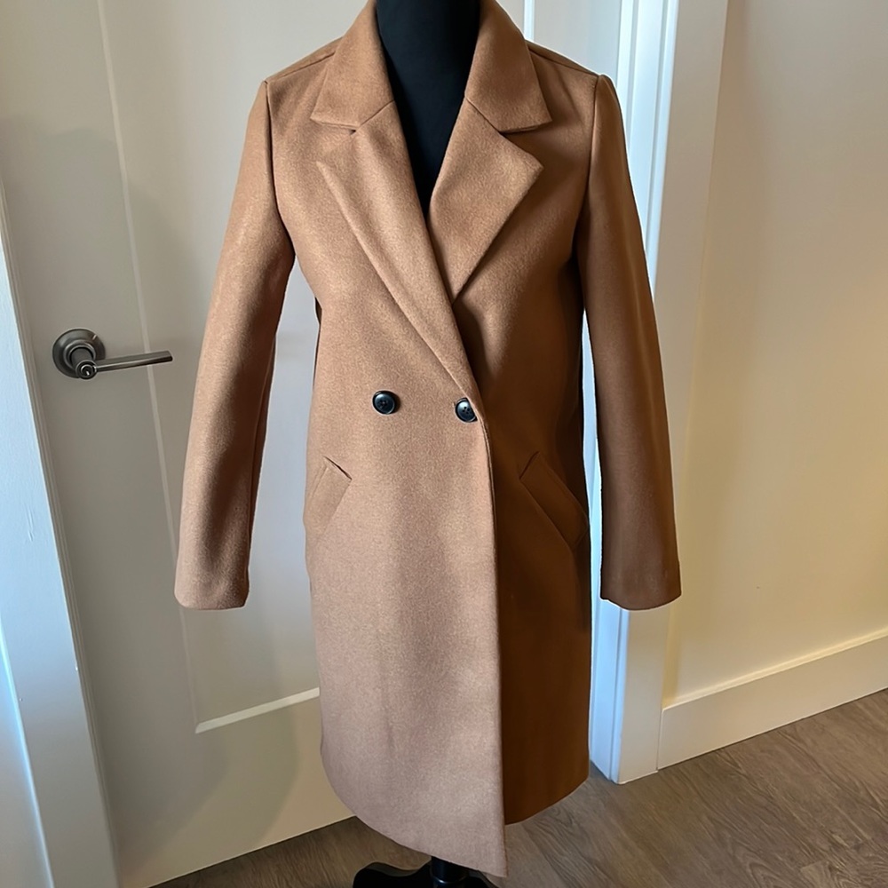 Chestnut Color Trench Coat | Worn once